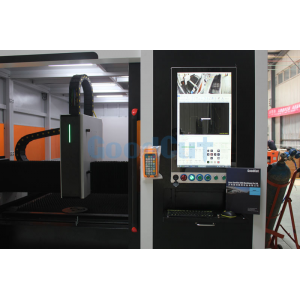 GC-1530FC High Power Fiber Laser Metal Cutting Machine with Whole Cover at Cost Price 