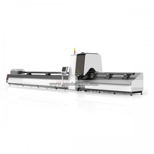 GC-FR 6020 CNC Metal Tube Fiber Laser Cutting Machine with Automatic Feeding System for Sale 