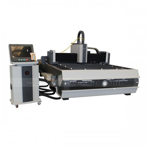 GC1530F Heavy Duty Flatbed Fiber Laser Cutting Machine for Sheet Metal Fabrication in Industrial Commercial Use on Sale 