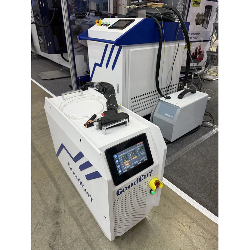 GC-WCCA 4in1 5in1 Air Cooling Portable Laser Wleding Cleaning Cutting Machine for SS CA AL Spot Welder 