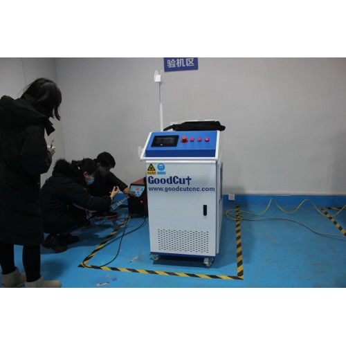 GC-WCC Handheld 3in1 Fiber Laser Cleaning Cutting Welding Machine for Aluminum Carbon Steel Metal Materials 