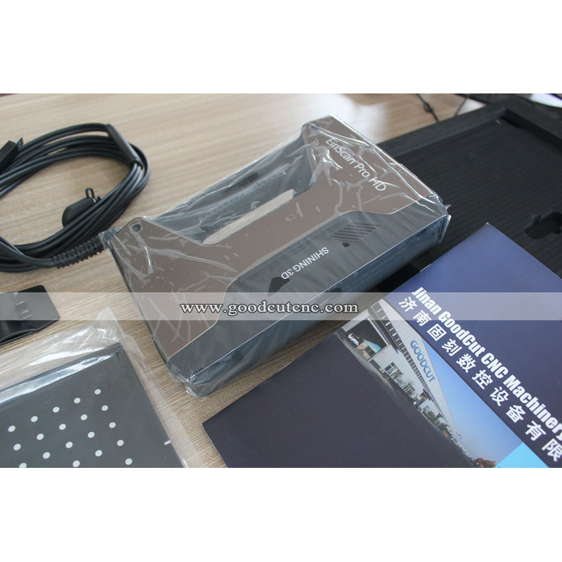 GoodCut Einscan Pro HD 3D Scanner with White Light Texture Scan Camera and Software Module Shall be Bought 3D Scanner Cad Cam Ear for G Code CNC Machine  