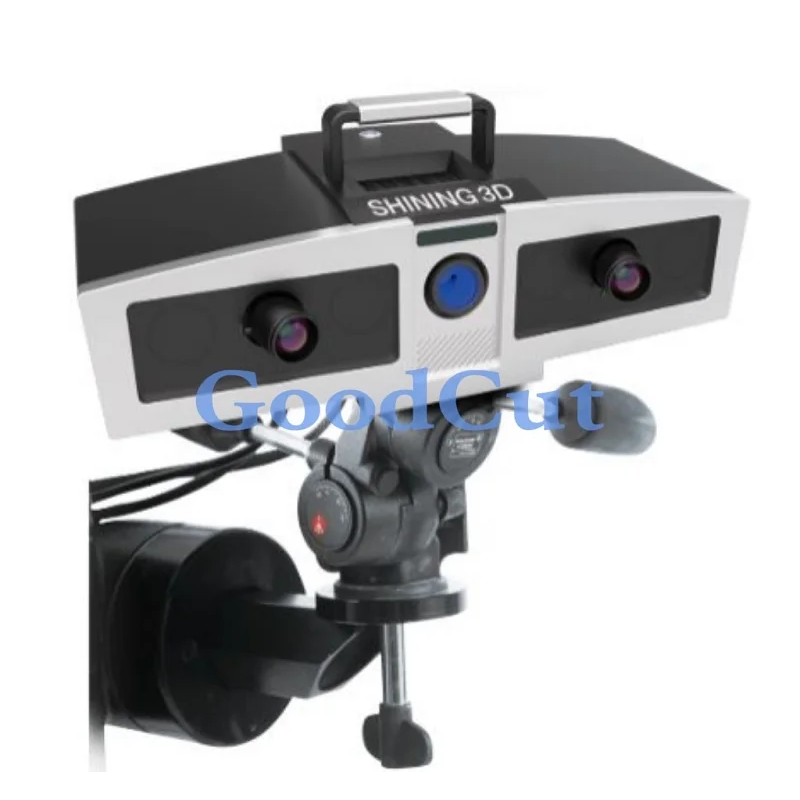 GoodCut OptimScan 5M Plus 3D Scanner Multiple Scan Range HDR Function for High-contrast Objects Black and White Surfaces 