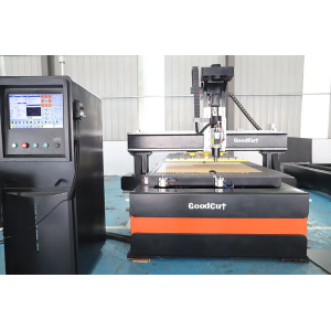 GoodCut 3D Work GC1328ATC 4*9Feet ATC CNC Router Furniture Engraving Door Making Machine Made in China  