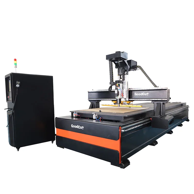 GC-1325ATC 2D 3D 3Axis 4Axis Wood Cutter Engraver Machine CNC Router1325 1530 2030 with Leadshine Servo Motor Driver