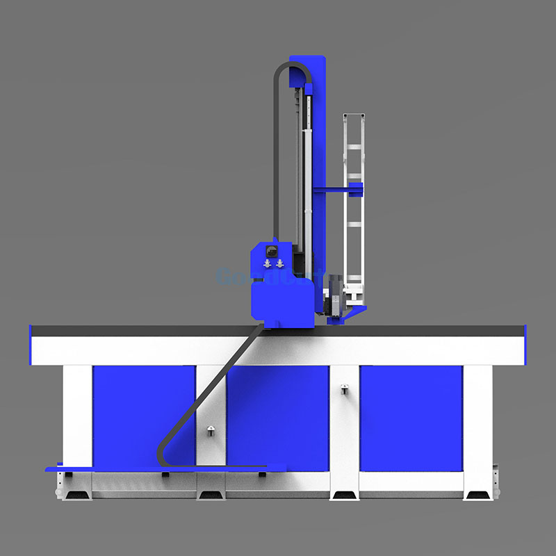 GoodCut GC1325ATC-4Axis GC4060-5Axis CNC Router High Z Size with 180/360 Degree Rotating Head  