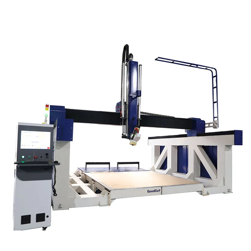 GoodCut GC2530ATC-4Axis Rotating Head CNC Router Foam EPS Wood Aluminum Cutting Engraving Milling Machine  