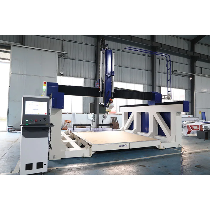GoodCut GC2530ATC-4Axis Rotating Head CNC Router Foam EPS Wood Aluminum Cutting Engraving Milling Machine  