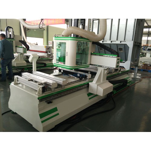 GC1325ATC-PTP Point to Point Table PTP ATC CNC Router Machine with Horizontal Spindle Drilling Kit Saw Blade Panel Furniture Grooving Milling