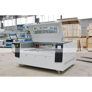 GC-1390LD Double Heads CO2 Laser Cutting Machine 80w 100w 130w 150w for Plastic Fabric Leather Wood PVC Board Engraving  