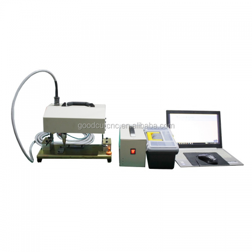 GC-FM-P Portable Coding Dot Pin Marking Machine How to Mark Nameplate on Metal