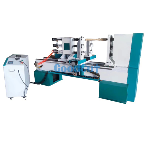 GC1530WL-3Axis 3 Spindles High-efficiency Wood Lathe Machine for Furniture Sofa Legs Turning Milling Engraving 