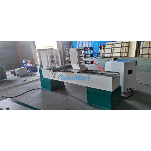 GC1530WL-3Axis 3 Spindles High-efficiency Wood Lathe Machine for Furniture Sofa Legs Turning Milling Engraving 