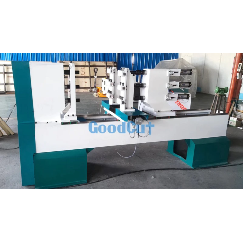 GC1530WL-3Axis 3 Spindles High-efficiency Wood Lathe Machine for Furniture Sofa Legs Turning Milling Engraving 