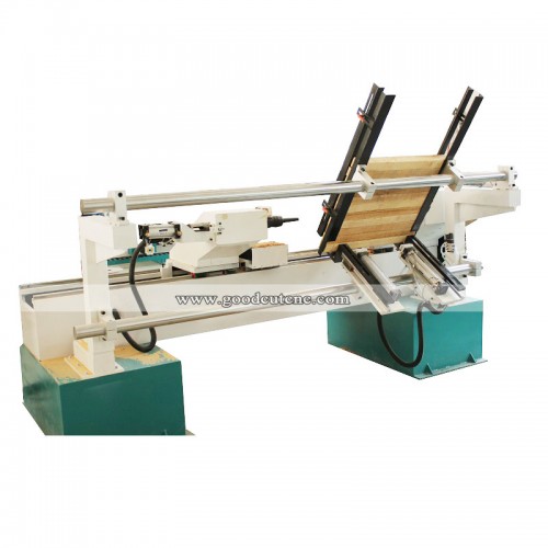 GC-1530WL-AF Auto Feeding 2023 Top Rated CNC Wood Turning Lathe Machine with Automatic Feeding System for Sale 