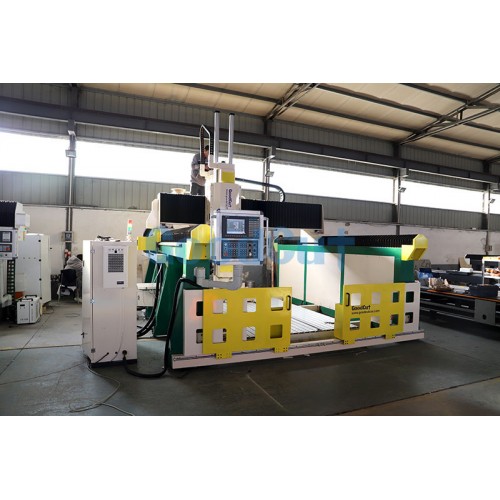 GC-1325-5Axis with RTCP Function CNC Router with Rotary Big Size High Z axis Industrial Machine for Wood Foam EPS 3D Milling Carving 