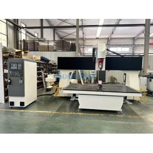 GoodCut GC1325-5Axis CNC Router Demas Head 360 Degree Rotating for Wood Stone Foam Sculpture Mould with RTCP Function 