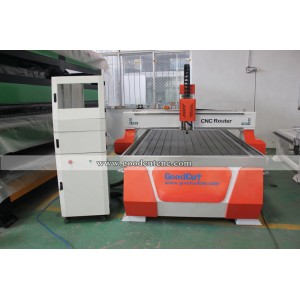 GC1325W CNC Router with Water Tank for Wood Aluminum Artificial Marble Sand Plastic Sheeting PVC Pipe Cutting Milling Carving 