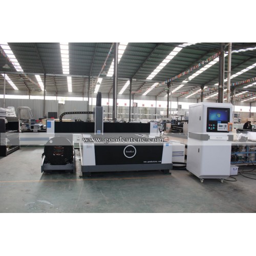 GC-1530FR Industrial 5x10Feet Fiber Laser Metal Cutting Machine for Sale at Cost Price 