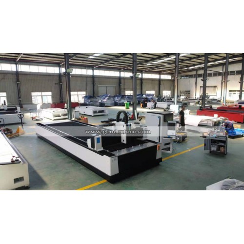 GC-1560F/GC-2060F/GC-3060F 1560 2060 3060 Big Size 1500w 6000w Metal Fiber Laser Cutting Machine  SS CS Aluminum Sheet Cutter 