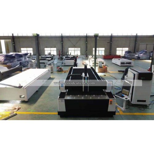 GC-1560F/GC-2060F/GC-3060F 1560 2060 3060 Big Size 1500w 6000w Metal Fiber Laser Cutting Machine  SS CS Aluminum Sheet Cutter 