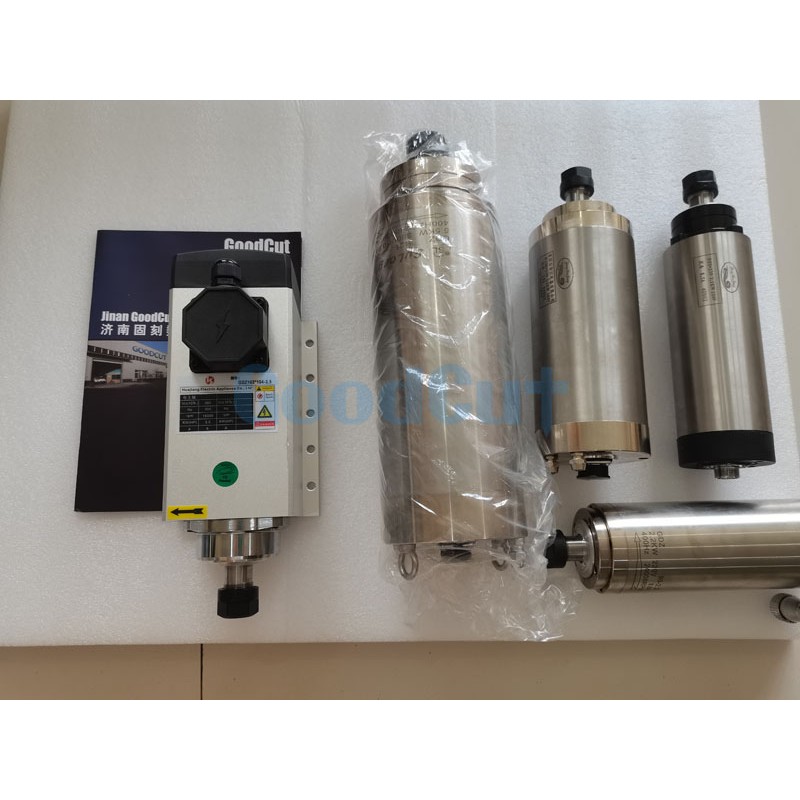 GoodCut Air Cooling Water Cooling Spindle and Driver 
